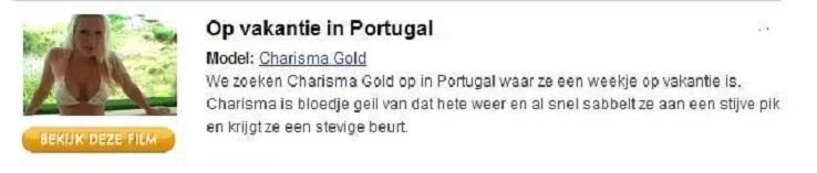 Charisma Gold - Op Vakantie In Portugal 720p