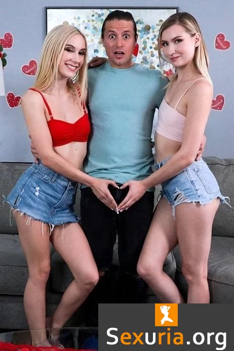 Emma Sirus & Jazmin Luv - I Accidentally Fucked My Stepbrother On Valentines Day 1080p