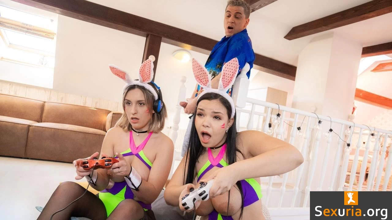 Fake Hostel - Sofia Lee & Myss Alessandra - Free To Use Busty Fuck Bunnies! SD+1080p