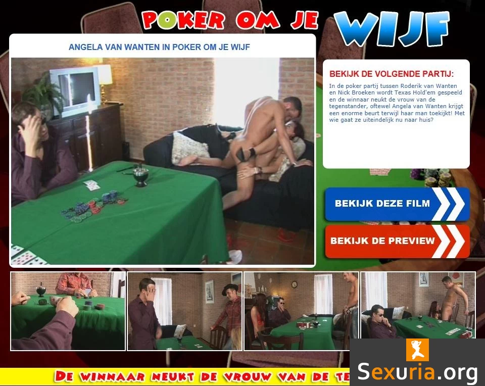 PokerOmJeWijf - Angela van Wanten in Poker om je wijf (Nikita Wilde)