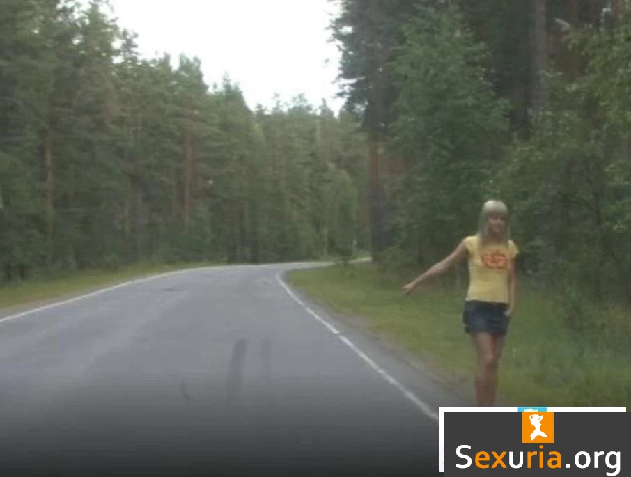 Yana - Hitchhiker Fucked in The Woods HD 720p