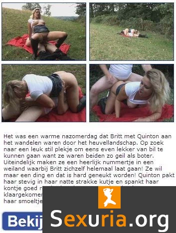 BrittAngel - Hete seks in het weiland