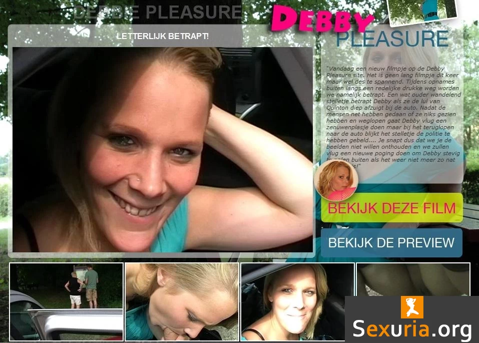 Debby-Pleasure - Letterlijk betrapt