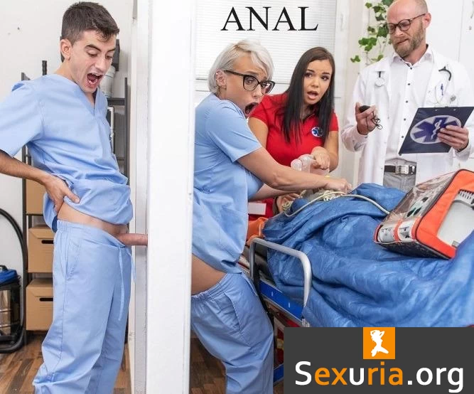 Nurse Gets A Glory Hole Ass Fuck