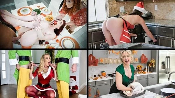 Natasha Ianova, Brooklyn Chase, Lauren Phillips, Kat Dior, etc - Festive Activities