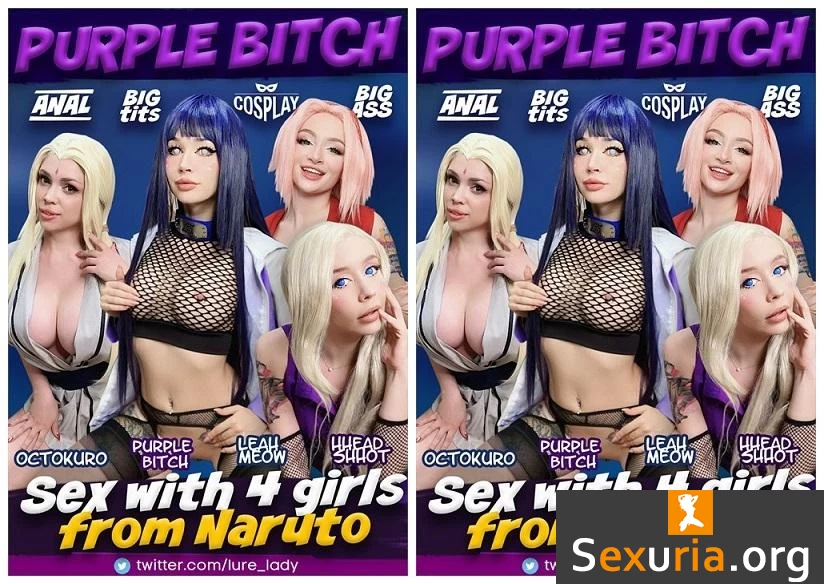 Sex with 4 Girls from Naruto 1080p