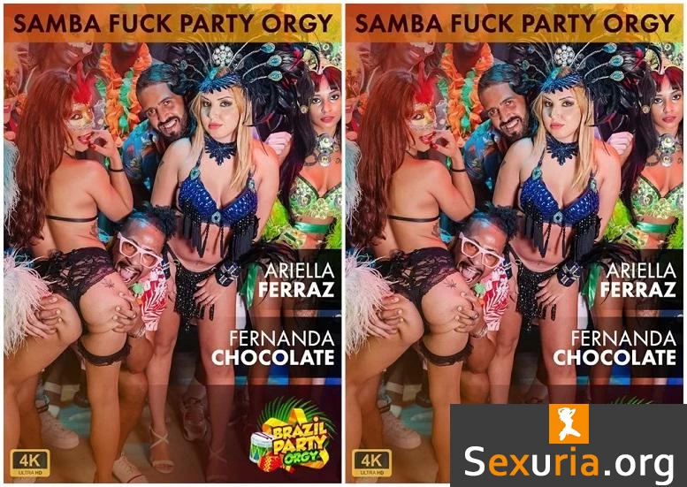Samba Fuck Party Orgy-Ariella Ferraz And Fernanda Chocolate 1080p