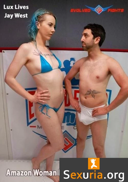 Amazon Woman Destroys Little Man 1080p