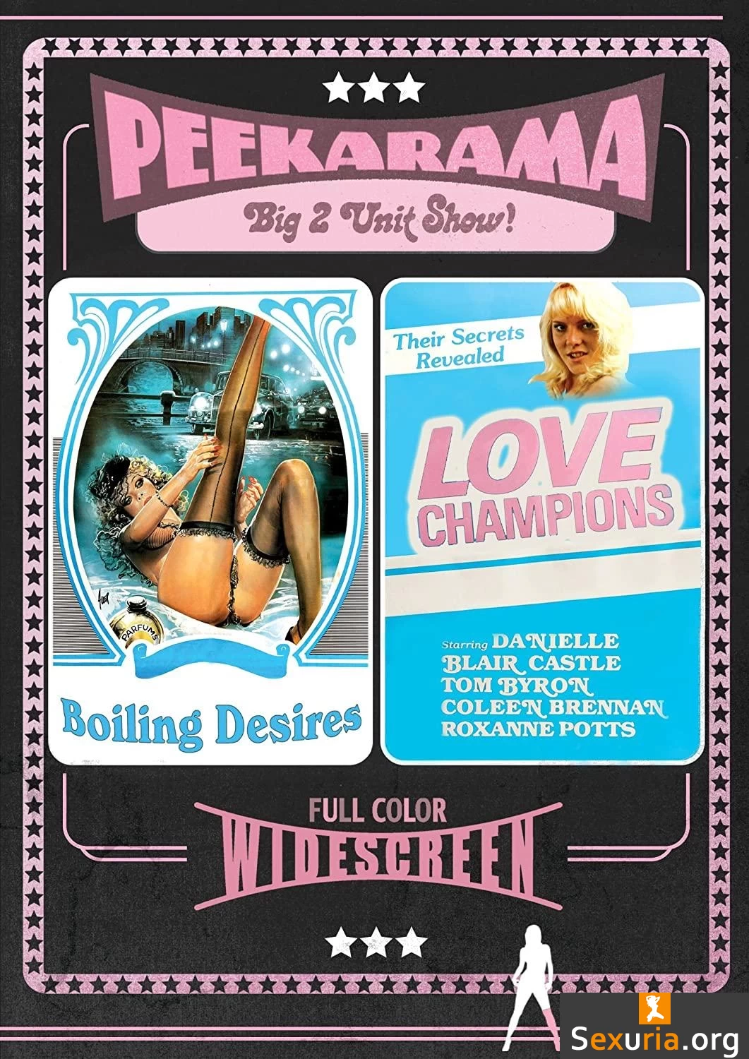 Boiling Desires - 1985 & Love Champions - 1987 - Untouched DVD-9