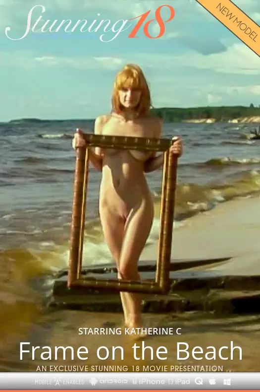 Katherine C - Frame on the Beach  720p