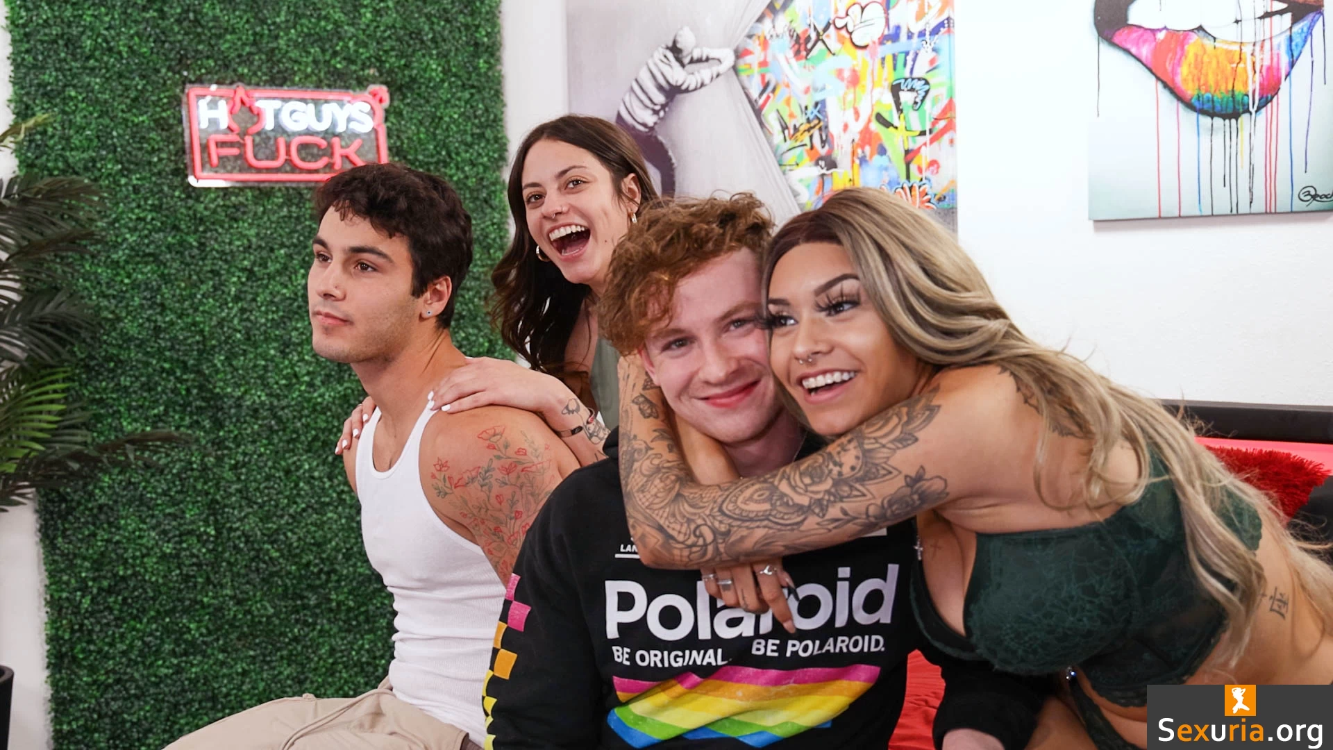 Hot Guys Fuck - Ivy Steele & Melody Foxx