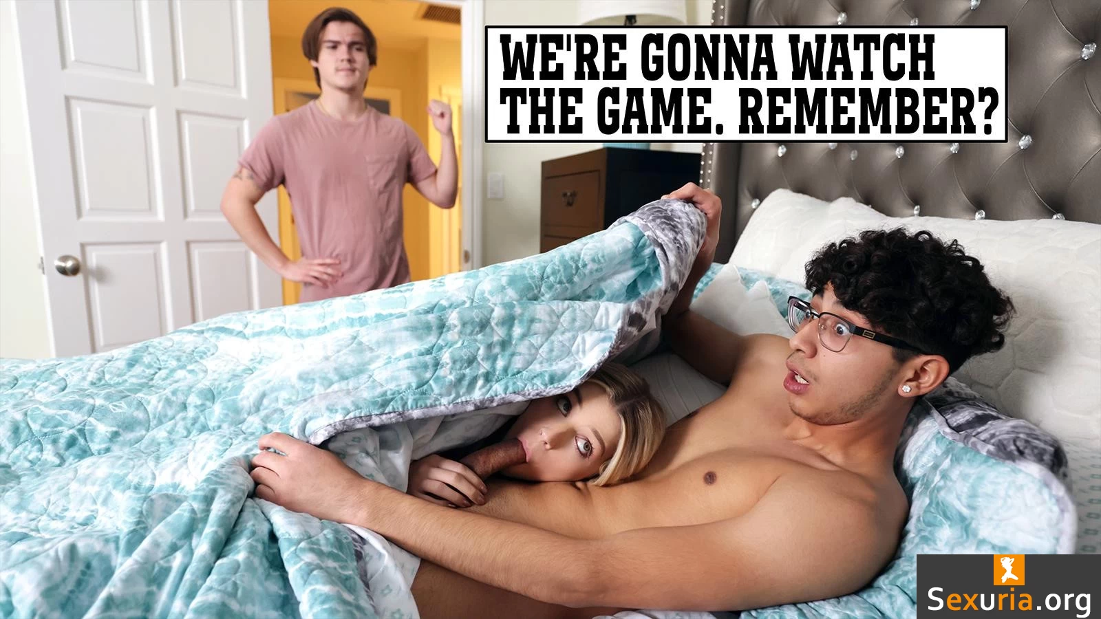 Family Strokes - Maria Anjel - Caught Them in The Kitchen 1080p