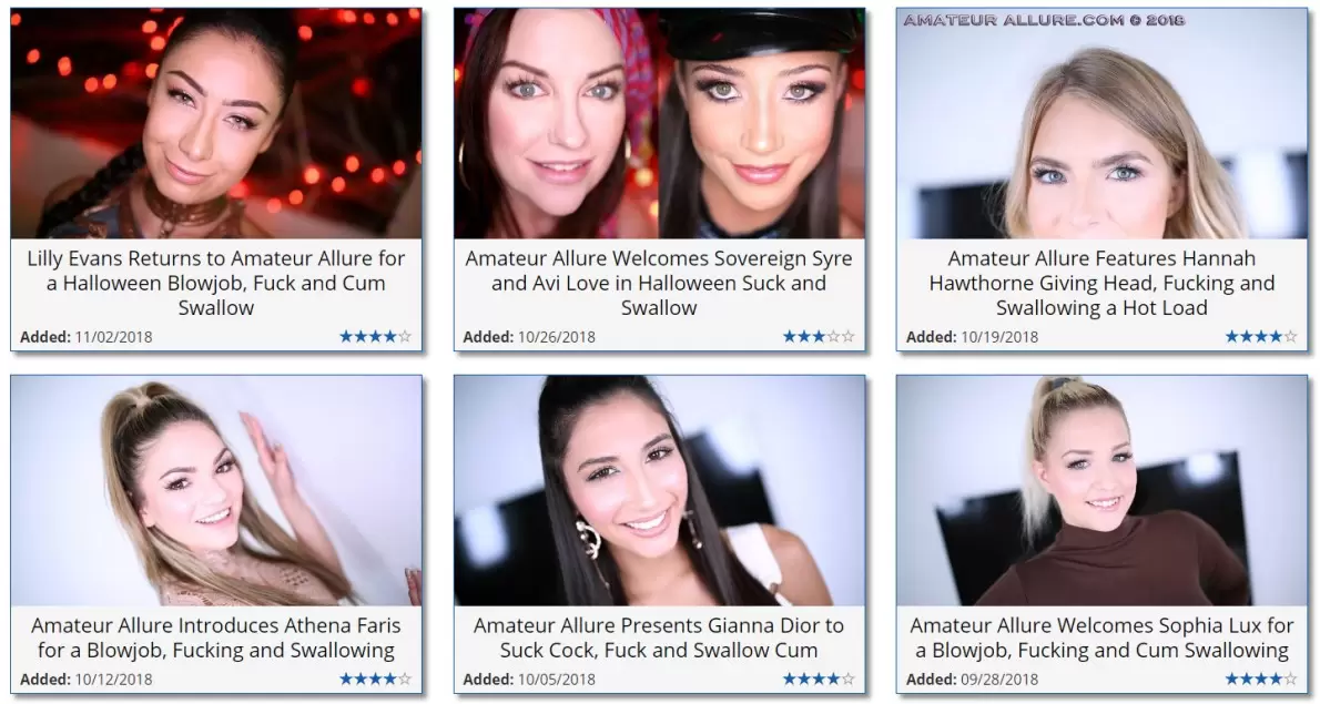 AmateurAllure.com - SiteRip
