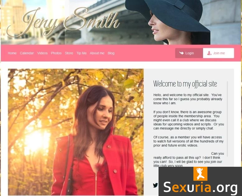 JenySmith.net - SiteRip