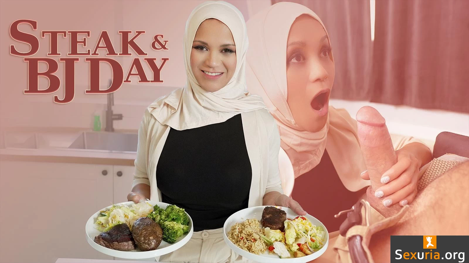 Hijab Mylfs - Jazmine Cruz - Steak And Blowjob Day 1080p