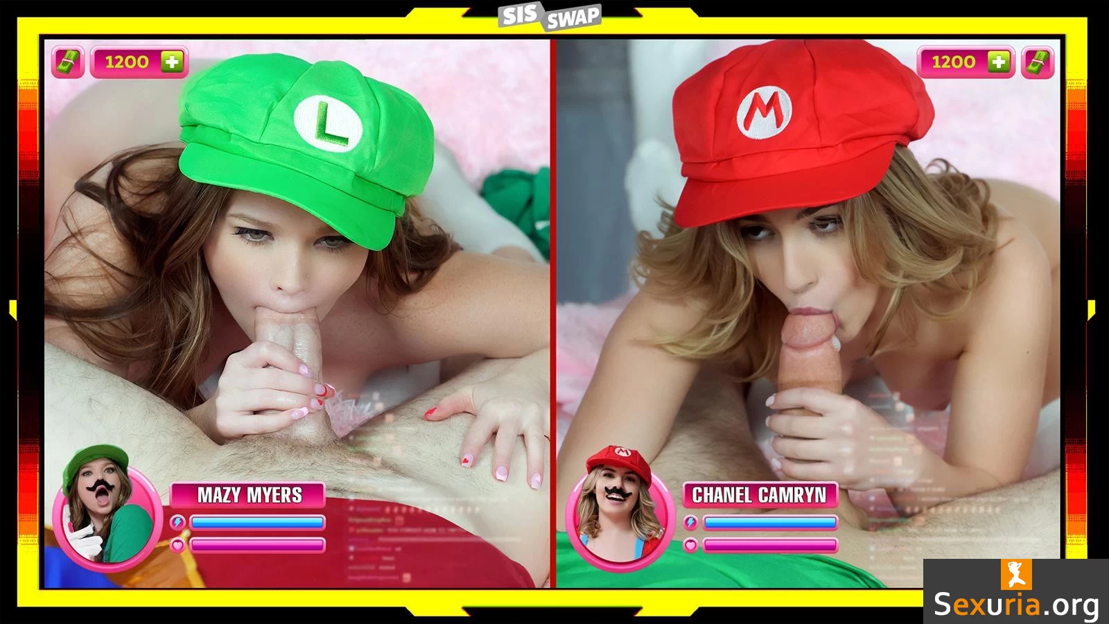 Sis Swap - Chanel Camryn & Mazy Myers - Doing It for the Views 1080p