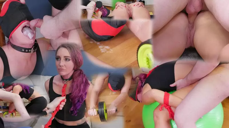 Savannah Fox - Ass-Slave Yoga 720p