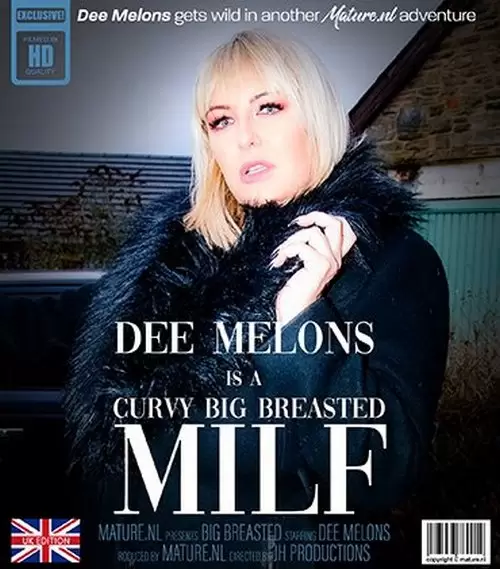 Dee Melons - Dee Melons is a hot curvy MILF from the UK with beautiful big natural tits and she's horny as hell 1080p