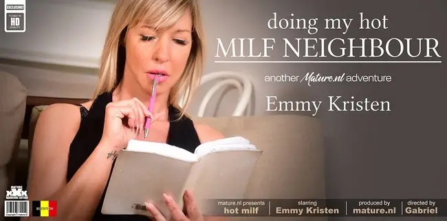 Emmy Kristen, Torquemada - Emmy Kristen is a blonde MILF who loves to fuck and suck her neighbours hard cock