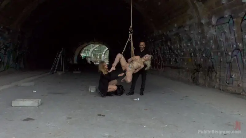 Eager Blonde Nympho Needs All Her Holes Publicly Pounded 720p