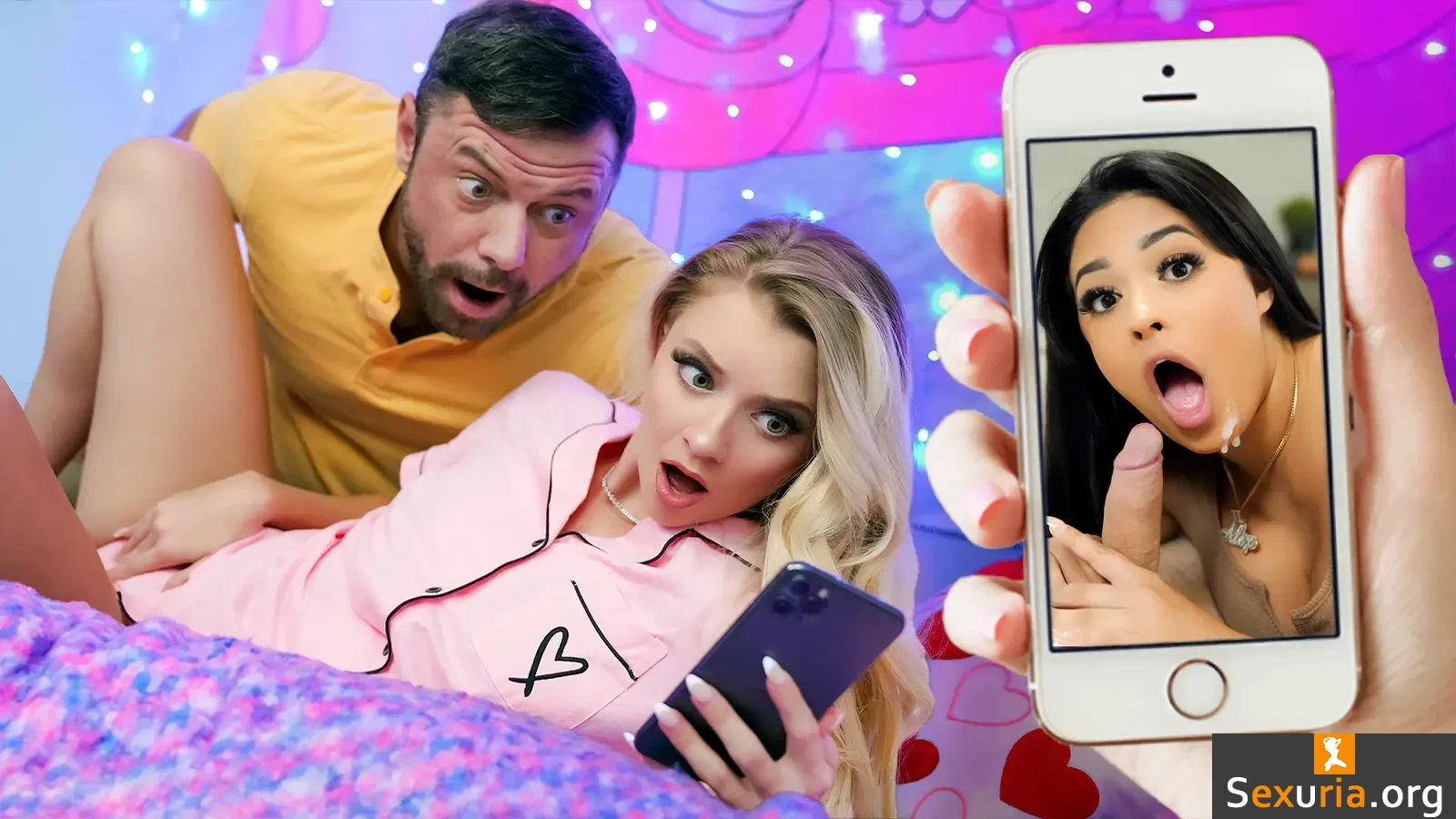 Daughter Swap - Riley Star & Serena Santos [1080p]