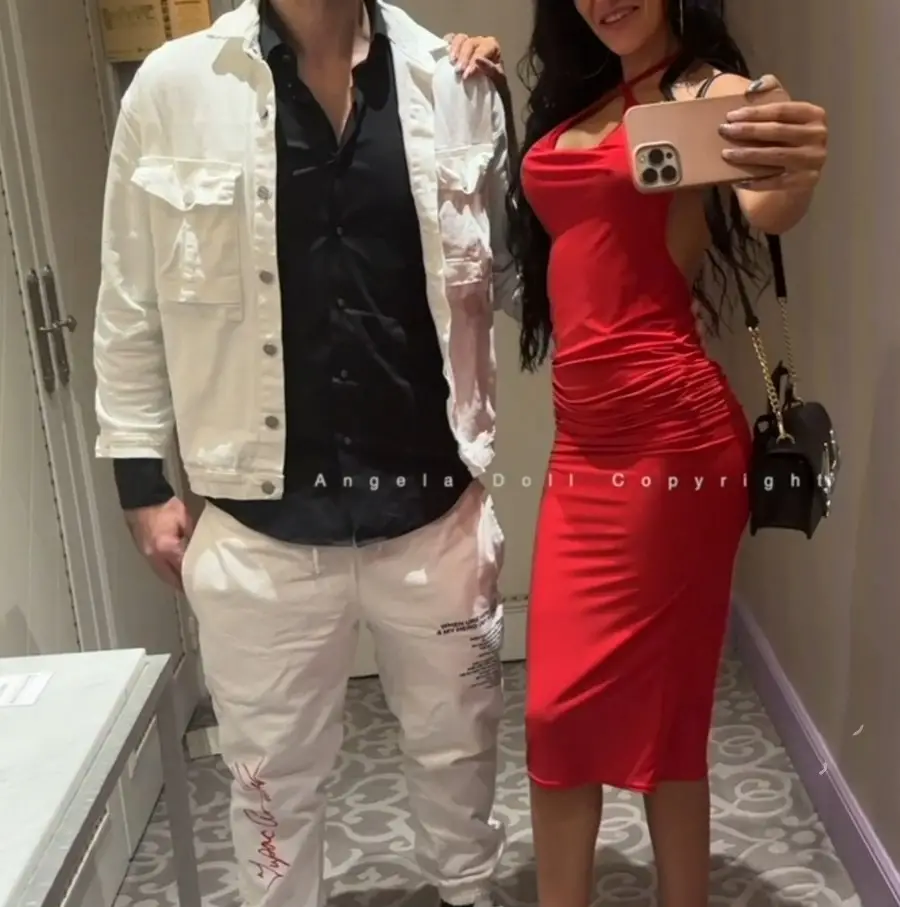 Angela Doll - Date In Red Dress HD 720p