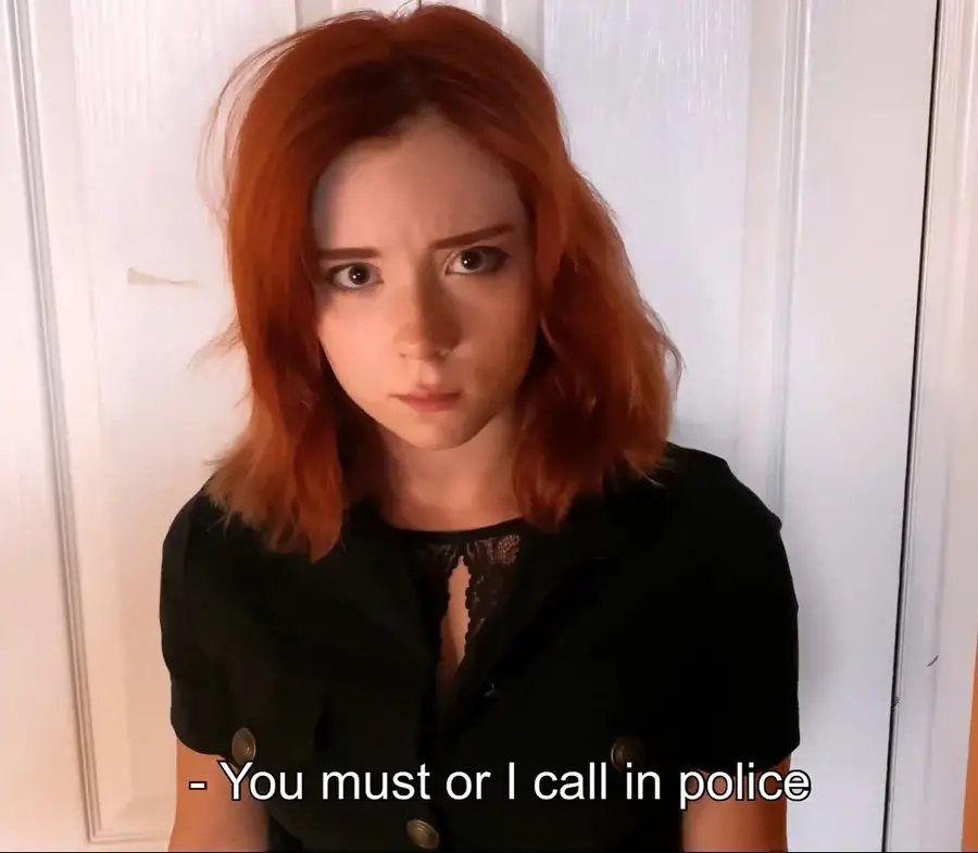 Sweety Fox - Thief Caught Stealing Cum Swallow UltraHD/4K 2160p