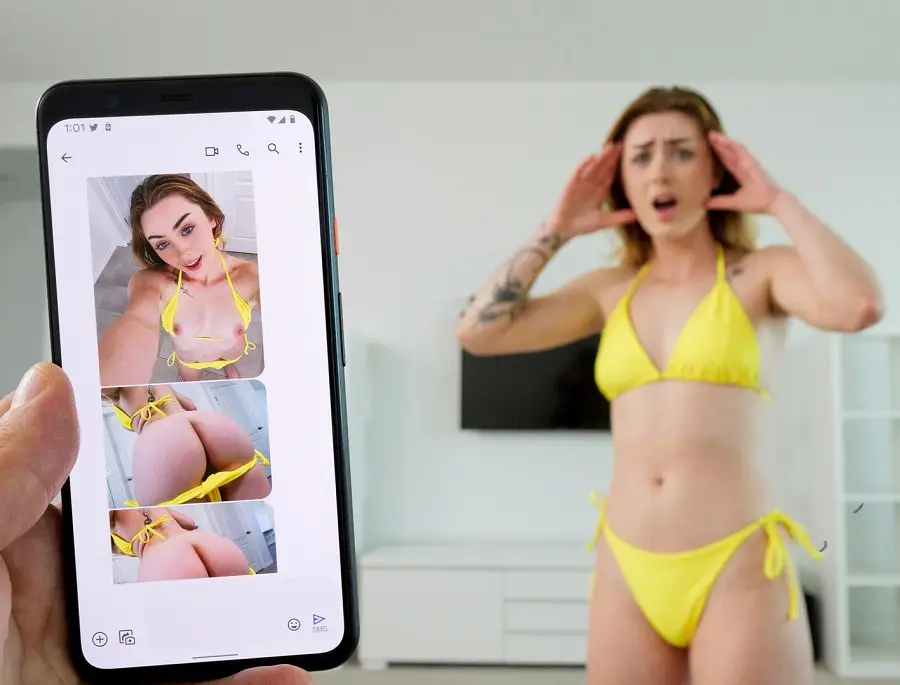 Charma Kelly - I Accidentally Sent My Stepbrother Nudes HD 720p