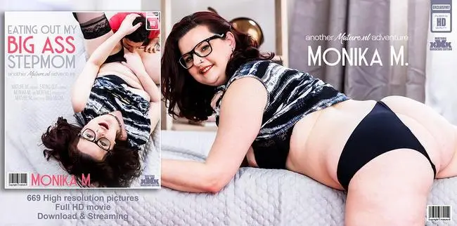 Monika M - Monika M. is a big ass curvy cougar that loves to have hardcore sex with her stepson 1080p