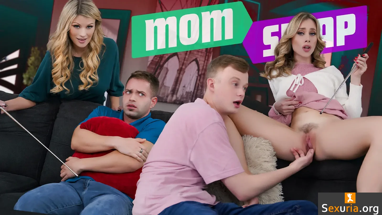 Mom Swap - Ellie Tay & Anya Olsen [1080p]