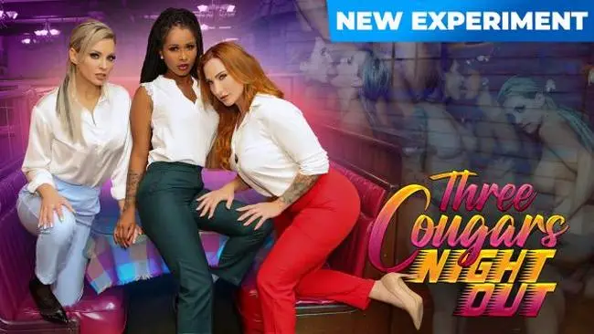 Kenzie Taylor, Sophia Locke, Lindsey Lakes & Cali Sweets - Reverse Gangbang 1080p