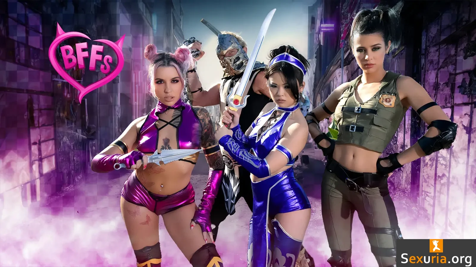 BFFs - Kylie Rocket, Lulu Chu & Luna Legend [1080p]