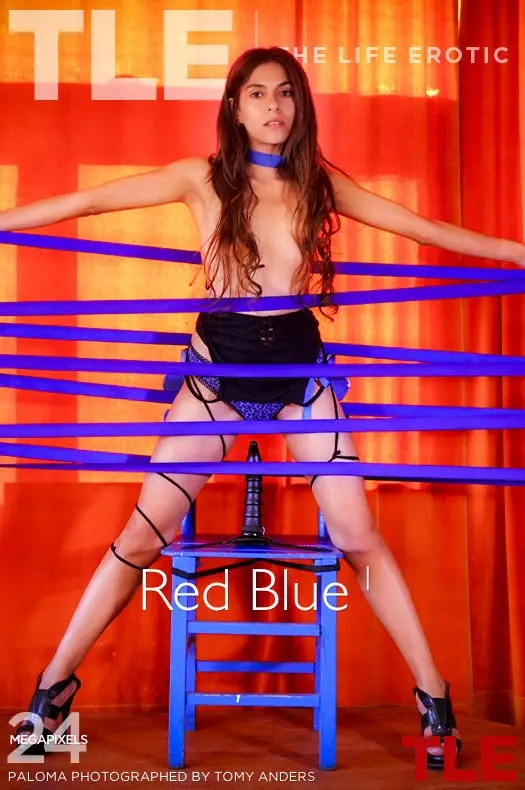 Paloma D in Red Blue 1
