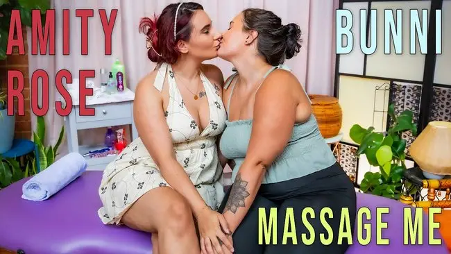 Amity Rose and Bunni - Massage Me  1080p