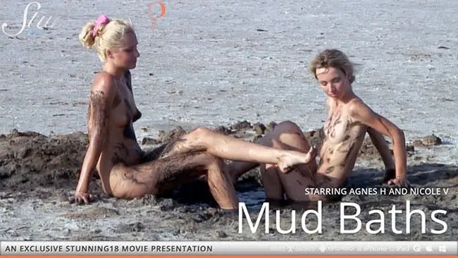 Agnes H & Nicole V - Mud Baths 1080p