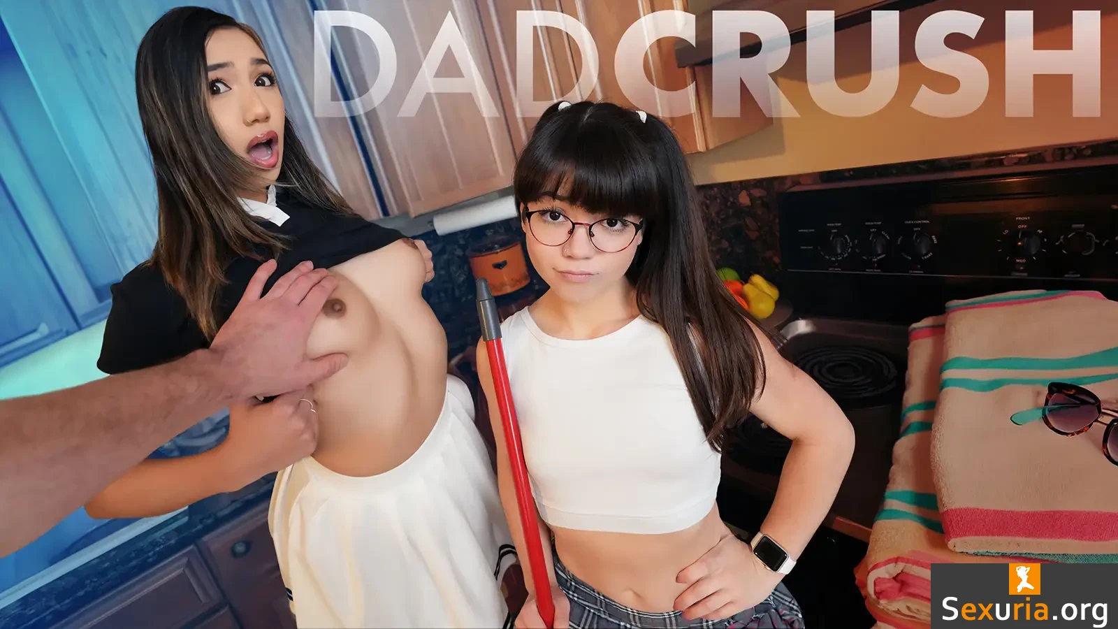Dad Crush - Kimora Quin & Mochi Mona [1080p]