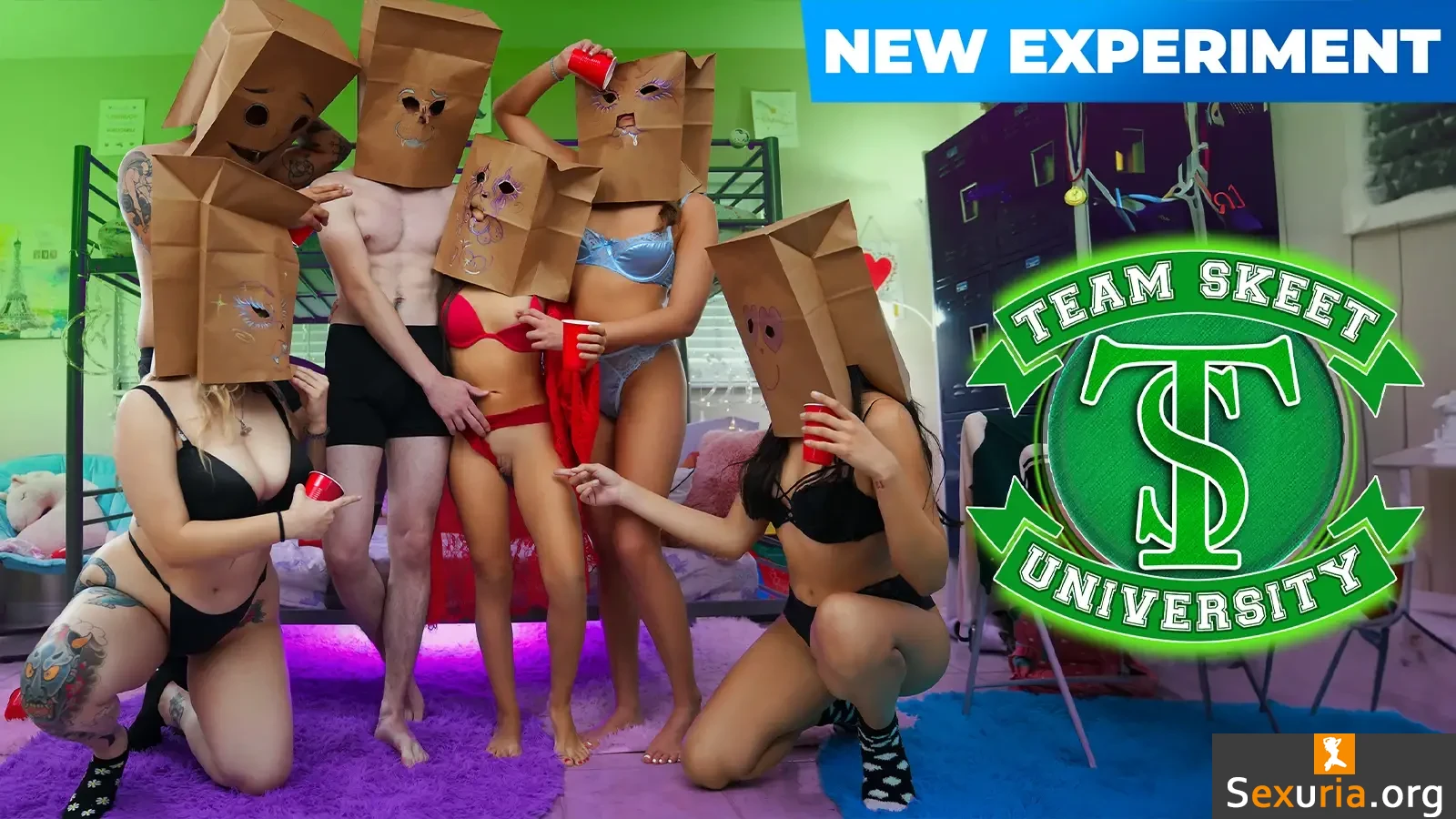 Team Skeet Labs - Barbie Dracula, Kira Handcock, Freya von Doom & Selina Bentz [1080p]