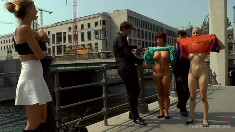 Two Berlin Freaks Get an Intense Public Shaming and Fucking 720p