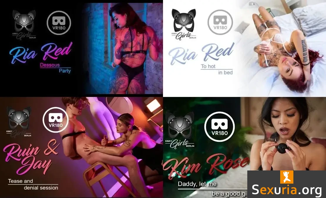 KinkyGirlsBerlin - MegaPack (3D/2160p/Oculus/8k/HQ)