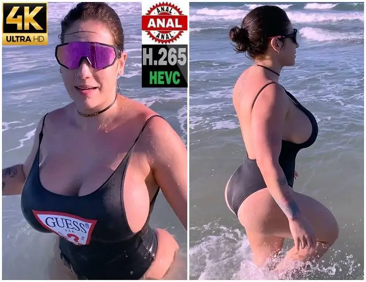 YinyLeon - Beach Girl Politely Asked For A Raw Anal Fuck 1080p / 2160p