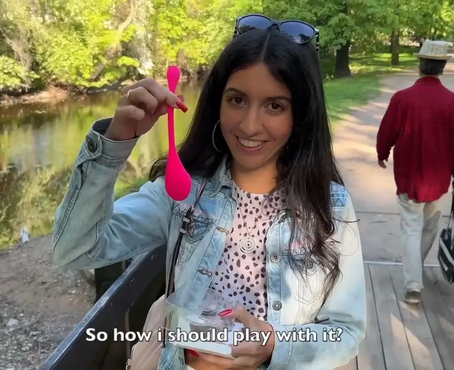 Katty West - My Friend Controls My Orgasms In Public With A Toy From Flirtwithsb FullHD 1080p