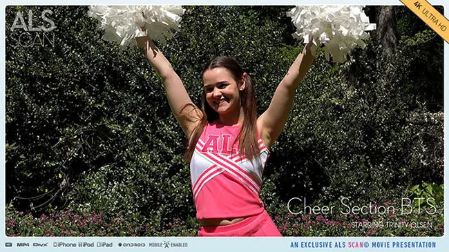 Trinity Olsen - Cheer Section BTS 1080p