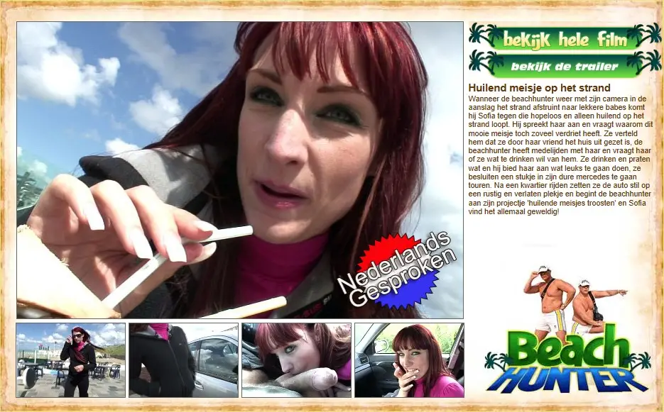 BeachHunter - Huilend meisje op het strand (Sofia Valentine) 720p