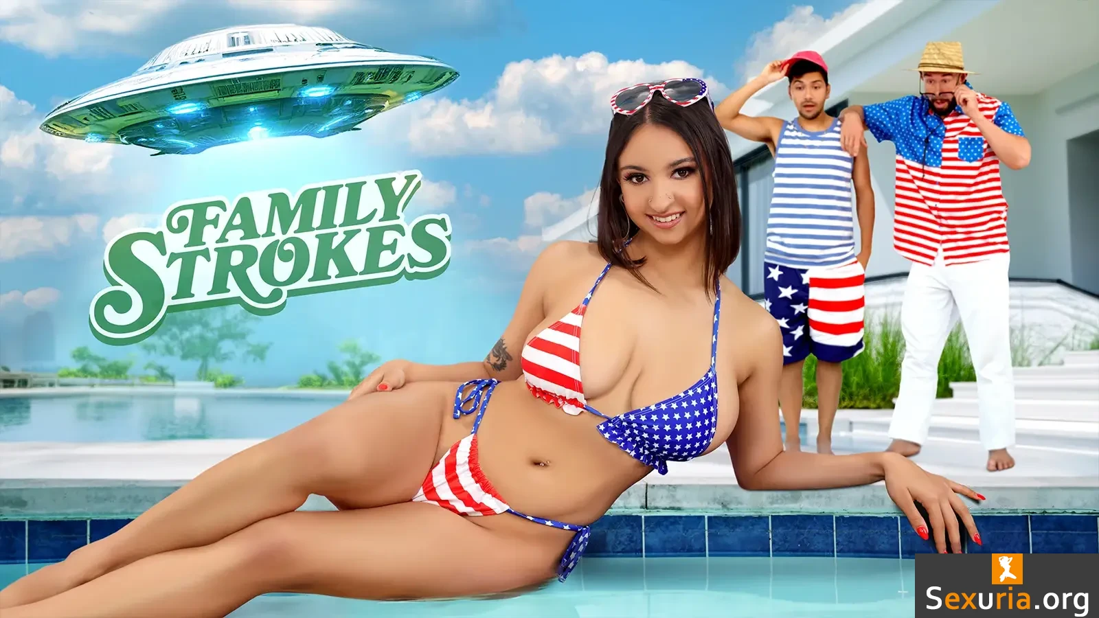 Family Strokes - Hailey Rose [1080p]