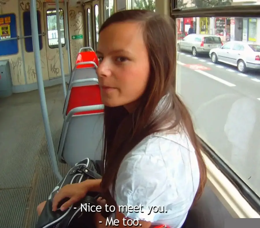 Amanda Moore - Fucked For Cash Near The Bus Stop HD 720p