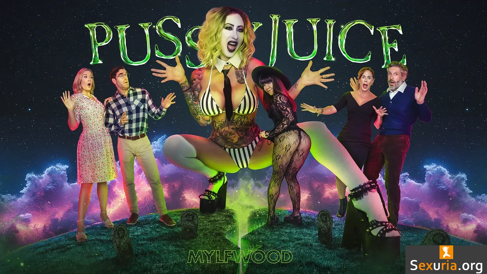 Mylfwood - River Lynn, Mochi Mona & Molly Manning [1080p]