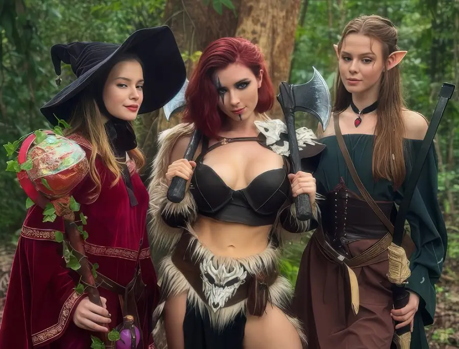 Sweety Fox, Diana Rider, Foxy Elf - D&D Little Big Porn Adventure Part I - Demon Kitty FullHD 1080p