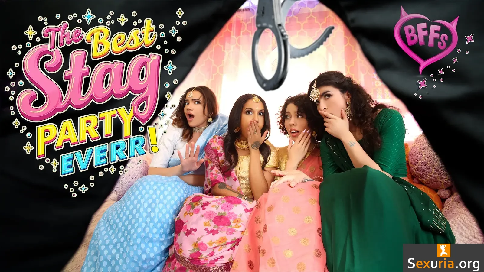 BFFs - Naudi Nala, Satine Summers, Nina White & Nikki Slick [1080p]