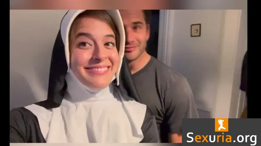 Abbie Maley - Abbie Maley Roleplays as a Nun [1080p]