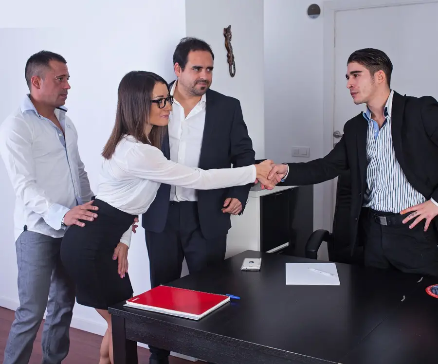 Valentina Bianco - Wild DP Sex in the Office FullHD 1080p